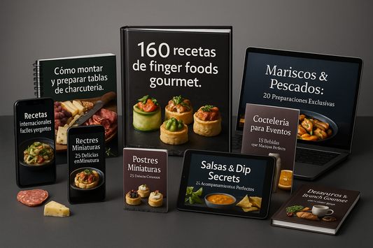 📦 Super Combo Gourmet 9X1: 3 eBooks + 6 Bonus Exclusivos
